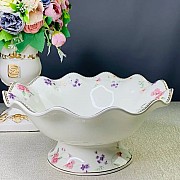 Фруктовница Lenardi Флоренс 27 см на ножке