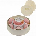 Чайный набор Ракушка Lenardi на 6 персон 12 предметов розовый