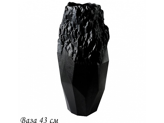 Ваза 43 см Эфиопия Lenardi черная