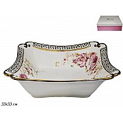 Квадратное блюдо Азалия Lenardi 33 см