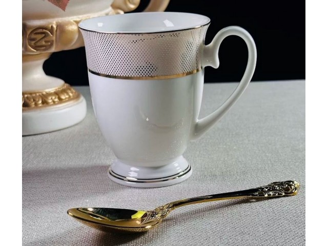 Кружка 350 мл Золотая симфония Lenardi