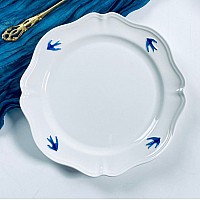 Набор из 6 тарелок 27 см Ласточки Lenardi