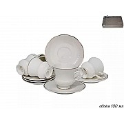 Кофейный набор на ножке Lenardi 100 мл 12 предметов