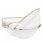 Набор из 6 салатников 18 см Magnolia Gold Lenardi