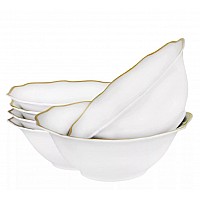 Набор из 6 салатников 18 см Magnolia Gold Lenardi