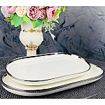 Овальное блюдо 35 см Multicolor Lenardi