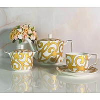 Чайный сервиз Rome Lenardi на 6 персон 14 предметов 230 мл