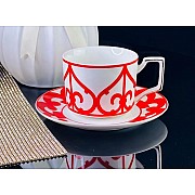 Чайный набор Game Lenardi на 6 персон 12 предметов зеленый