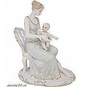 Статуэтка Девушка с ребенком 24 см Lenardi