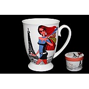 Кружка Lenardi Парижанка 320 мл