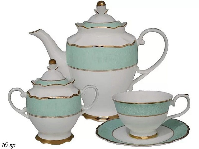 Чайный сервиз Lenardi Blue sky 16 предметов