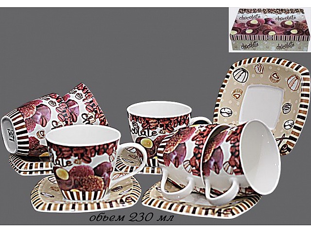 Чайный набор Lenardi на 6 персон 229-002