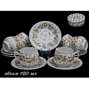 Набор для чая Lenardi Ситцевый сад 120мл на 6 персон