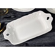 Прямоугольное глубокое блюдо 28см Аврора Lenardi