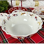Салатник 23 см Новогодний Lenardi