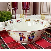 Салатник 23 см Новогодний Lenardi