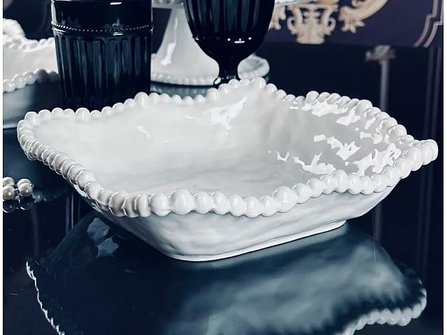 Салатник квадратный 23 см Аврора Lenardi