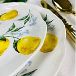 Набор из 6 тарелок 21,5 см Лимоны Lenardi