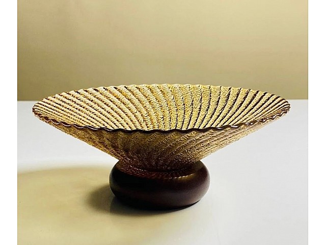 Конфетница 19 см на ножке Shick Lenardi