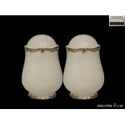 Набор солонок 9 см Lenardi Josefine слоновая кость