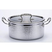 Кастрюля 5 л с крышкой 24 см Emboss Lenardi