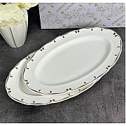 Набор из 2 овальных блюд 35 см Александрия Lenardi