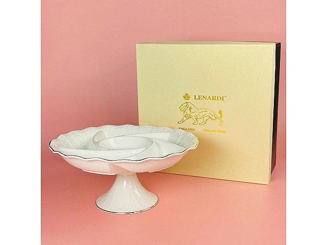 Менажница на ножке 30 см Агата Lenardi