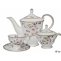 Чайный сервиз Хризантемы Lenardi на 6 персон 16 предметов
