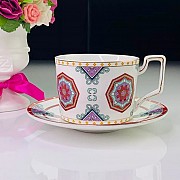 Чайный набор Lenardi Майолика красный 12 предметов