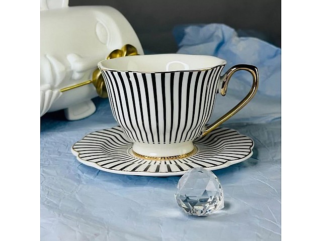 Чайный набор Zebra Lenardi на 6 персон 12 предметов