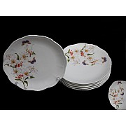 Набор из 6 тарелок Lenardi 111-036 20см