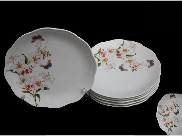 Набор из 6 тарелок Lenardi 111-036 20см