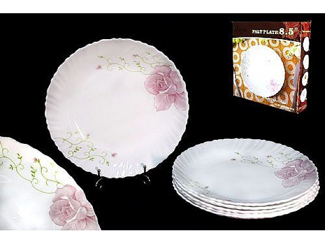 Набор из 6 тарелок 21 см Lenardi Нежность