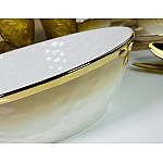 Салатник 25,5 см Toronto Cream Lenardi Салатник 25,5 см Toronto Cream Lenardi
