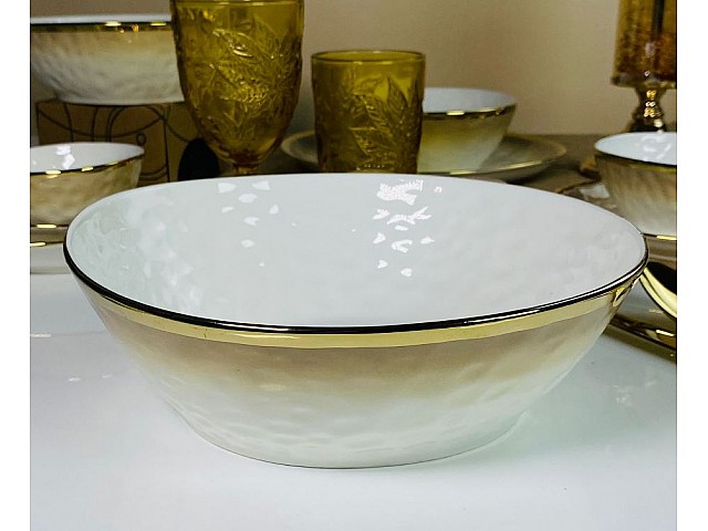 Салатник 25,5 см Toronto Cream Lenardi Салатник 25,5 см Toronto Cream Lenardi