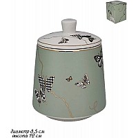 Сахарница Lenardi Butterfly серая 500 мл