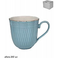 Кружка Lenardi Классика голубая 380 мл