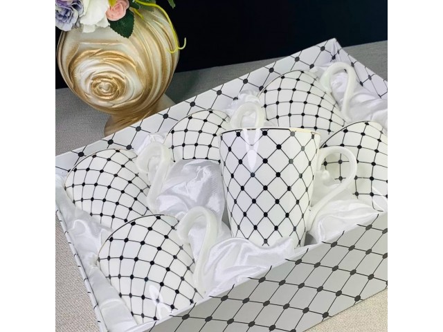 Набор из 6 кружек Lenardi Арабская ночь 300 мл