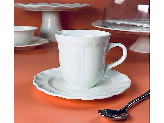 Чайный набор на 6 персон 12 предметов Шармель Lenardi