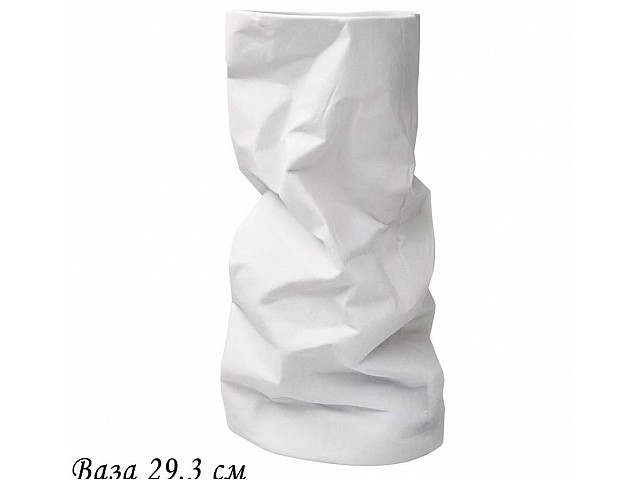 Ваза 29 см Эфиопия Lenardi белая