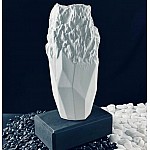 Ваза 43 см Эфиопия Lenardi белая