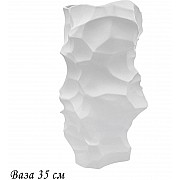 Ваза 35 см Эфиопия Lenardi белая