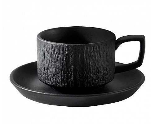 Чайный набор на 6 персон 12 предметов Эфиопия Lenardi черный
