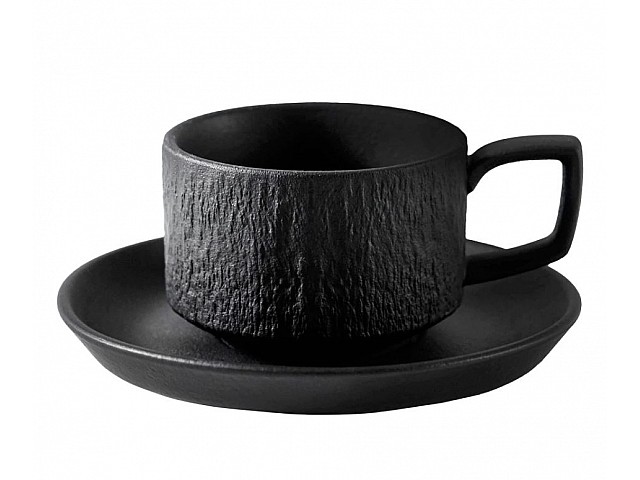 Чайный набор на 6 персон 12 предметов Эфиопия Lenardi черный