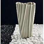 Ваза 35 см Эфиопия Lenardi бежевая