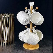 Набор 6 кружек 340 мл Bamboo Lenardi