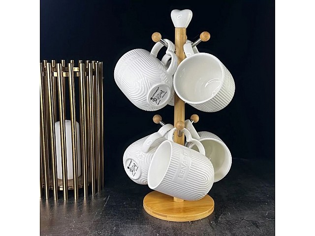 Набор 6 кружек 340 мл Bamboo Lenardi Набор 6 кружек 340 мл Bamboo Lenardi