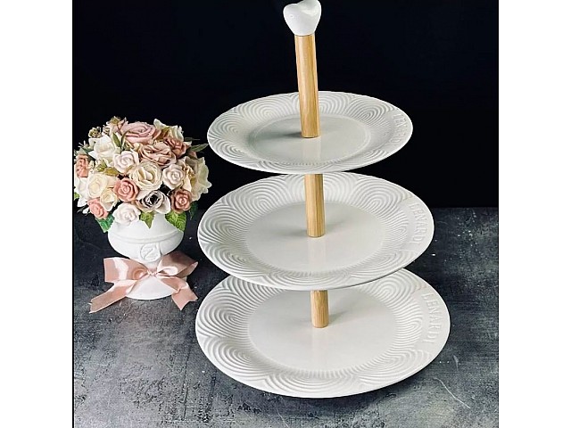 Этажерка 3 яруса Bamboo Lenardi Этажерка 3 яруса Bamboo Lenardi