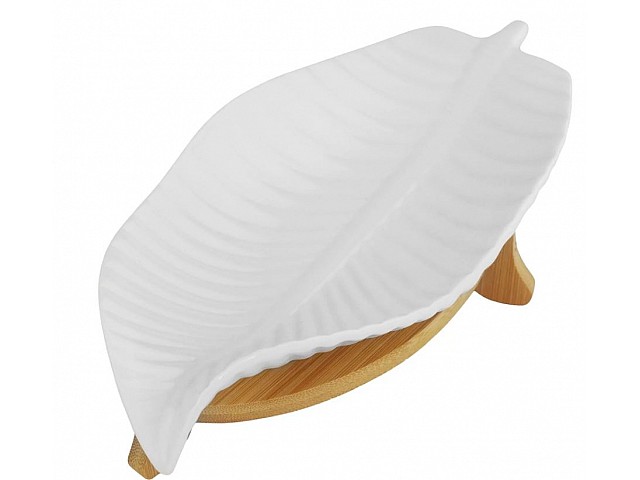 Блюдо 30 см на подставке Bamboo Lenardi