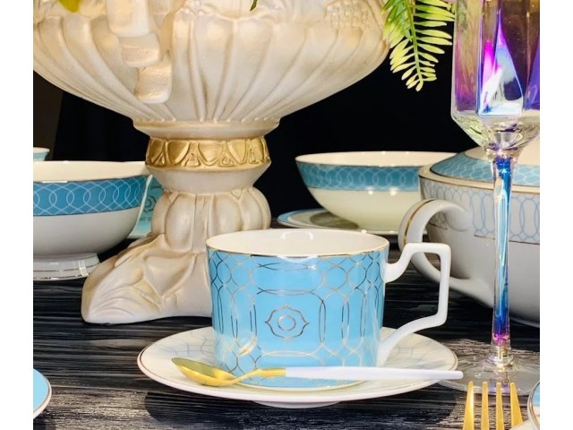 Чайный набор Тиффани Lenardi на 6 персон 12 предметов